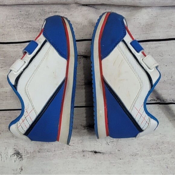 Smurf Sneakers Velcro Straps Kids Size 8 - Picture 5 of 11